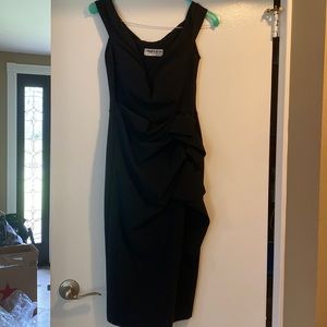 Chiara Boni Size 44/8 RADOSLAVA DRESS, Black